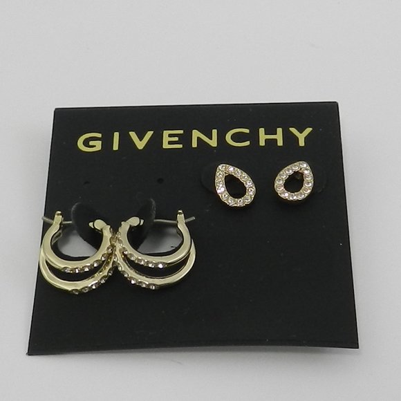 Givenchy Jewelry - Givenchy Crystal 2 Pc. Set Earrings